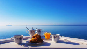 Cicero's bar Kampos Marathokampos Breakfast