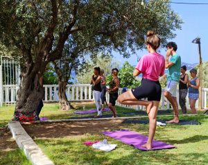 Loukoulos Activities outdoor Samos Kampos Marathokampos Votsalakia Yoga