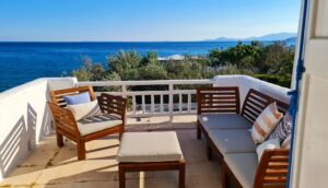 Blue maisonette Traditional Loukoulos Samos Kampos Marathokampos House Votsalakia Hotel Summer Accommodation samos