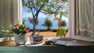 Green maisonette Traditional Loukoulos Samos Kampos Marathokampos House Votsalakia Hotel Summer Accommodation samos Airbnb Booking