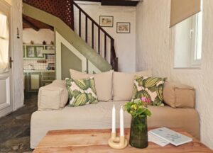 Green maisonette Traditional Loukoulos Samos Kampos Marathokampos House Votsalakia Hotel Summer Accommodation samos Airbnb Booking