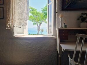 Green maisonette Traditional Loukoulos Samos Kampos Marathokampos House Votsalakia Hotel Summer Accommodation samos Airbnb Booking