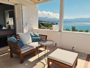 Blue maisonette Traditional Loukoulos Samos Kampos Marathokampos House Votsalakia Hotel Summer Accommodation samos