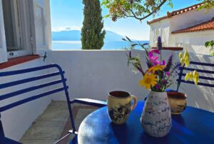 Green maisonette Traditional Loukoulos Samos Kampos Marathokampos House Votsalakia Hotel Summer Accommodation samos Airbnb Booking