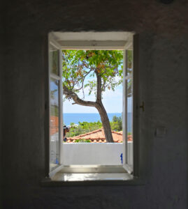 Green maisonette Traditional Loukoulos Samos Kampos Marathokampos House Votsalakia Hotel Summer Accommodation samos Airbnb Booking