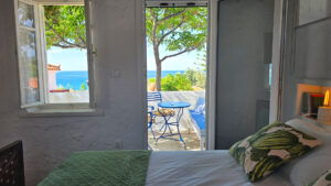 Green maisonette Traditional Loukoulos Samos Kampos Marathokampos House Votsalakia Hotel Summer Accommodation samos Airbnb Booking